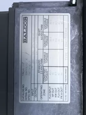 Fadal-215 Baldor Baldor/fadal Inv-0045 10hp Vmc1 7500 Rpm Y/d Vmc15 With 1 Year Warranty #3