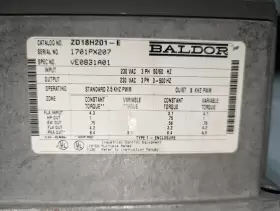 Zd18h201-e Baldor Ac Vector Drive #3