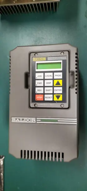Zd18h405-e Baldor Vector Drive 460v 5hp-7.5hp Pull From Running Upgraded Machine