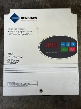Benshaw Rsi Uni-torque S-series Ac Drives Rsi005g4 Unit-torque S-series Model Rsi-005-g-4