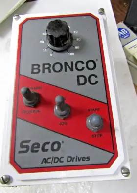 B163wd Bronco Ii Ac/ Dc Adjustable Speed Drive 115/230vac 2 Hp 15 Amps