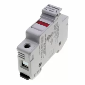 Chcc1di Bussman Modular Fuse Holder Din Mount 1p Indicator 600v 30a 200ka