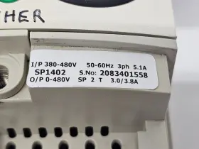 Sn-2083401558 Control Techniques Sp1402 Unidrive Sp #2