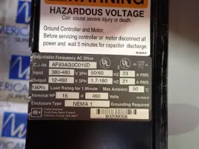 Af93ag0c015d Cutler-hammer Ac Drive 15 Hp 460v 3 Phase 21a #2