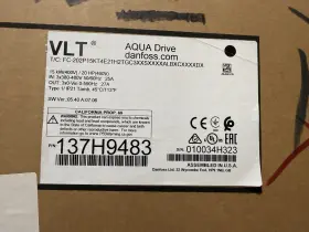 137h9483 Danfoss Fc-202 Aqua Drive 20hp 15kw 480vac 50/60hz - New