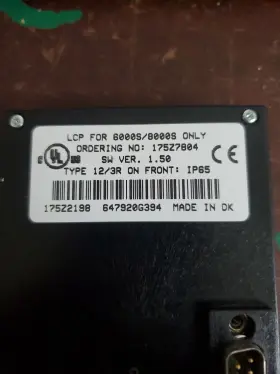 175z7804 Danfoss Lcp 6000s /8000s Model Ta34ms #3