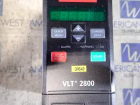 Vlt2811pt4b20str0dbf10a00 Danfoss Vlt 2800 195n1029 Inverter Drive 3 Phase 480v #3