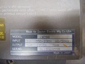 1xc98 Dayton Electric Ac Power Inverter 5hp #3