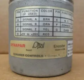 Hr62510001101 Dynapar Controls Rotary Encoder Model # #2