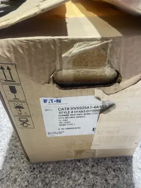 Eaton Hvx025a1-4a1b Cat#hvx025a1-4a1b. Hvx9000 25hp Vt
