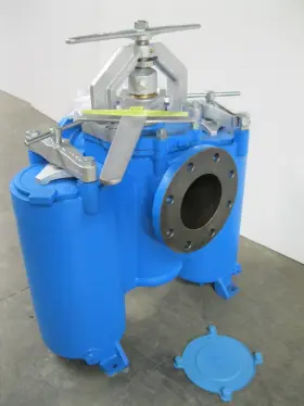 St0500600f41c Eaton New 6 Inch 125# Model 50 A126 Duplex Strainer With Baskets Z15