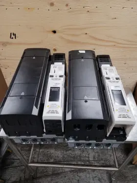 Evc1185b-j1-124 Emerson Lot Of 2 Variable Speed Drive 18.5kw