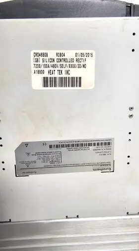 4ma20 Eurotherm 7200a Power Controller 7200a/100a/480/self/xxxx/3d/none/fc1/4ma20/eng/none #2