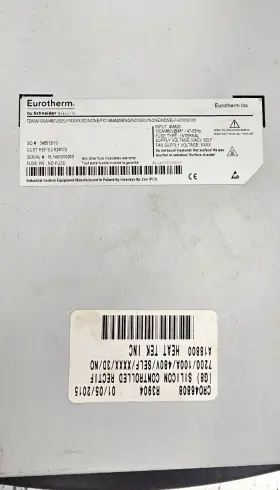 4ma20 Eurotherm 7200a Power Controller 7200a/100a/480/self/xxxx/3d/none/fc1/4ma20/eng/none #3