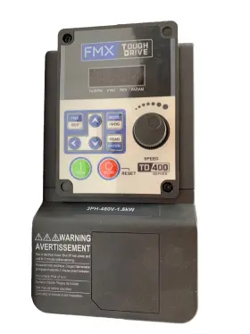 Td400-40005-3ph Fmx Tough Drive Td400-4002-3ph Vfd 2hp 380-480v 3ph In 0-480v Out