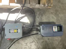 Frn003f1s-2u Fuji Electric Ac Drive Assembly With Dayton 11w363 Industrial Motor #2