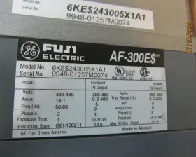 243005x1a1 Ge 6ke Fuji Electric Ac Drive Af-300e #2