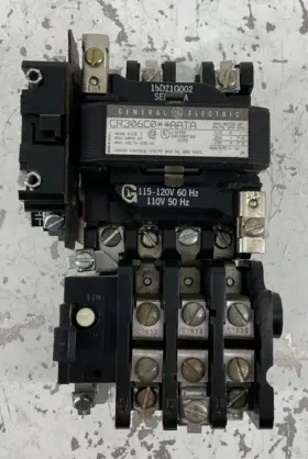Cr306c0 Ge Aata G.e. Starter Sz 1 27a 600vac Max 3ph 110v/120v 50/60hz Coil Recon