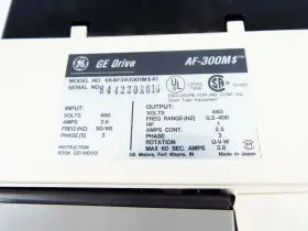 6kaf343001m General Electric A1 Af300 Micro Saver Ac Inverter Drive 460v #3