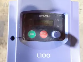 L100-004mfu2 Hitachi L100 Ac Drive 1.2 Hp 0.4kw 2.6 Amp 200-240v #3