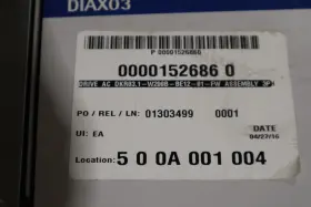 Dkr03.1-w200b-be12-01-fw Indramat 266597 Servo Dive 400-480 Vac 3 Phase Stock S-642 #2