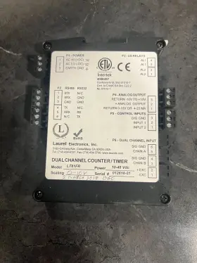 Lt81fr Laurel Electronics Dual Channel Counter/timer