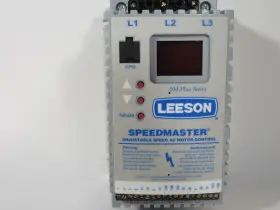 174459 Leeson Inverter Drive .5hp .37kw Out 0-400/460v 0-240hz 3ph Used #2