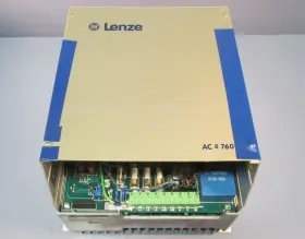 0-460v Lenze Ac-760 Ac 760 Drive Type 765 Us 3 X 9.5a 0-110hz Cracked Cover Used