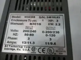 M3230b Lenze Ac Tech Mc Drive 3 Hp #3