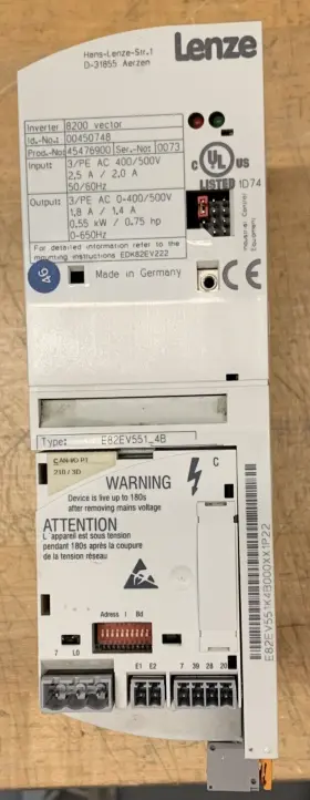 E82ev5514b Lenze E82ev551 4b Inverter-pre-owned