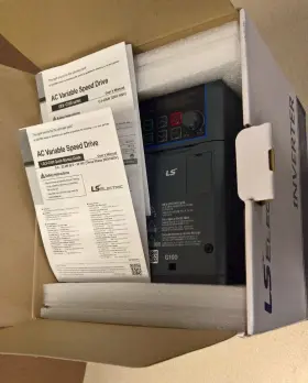 Lslv0040g100-4eofn Ls Electric 6041002600 5hp Ac Variable Speed Drive 480/3