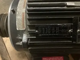 Pvj213thtl7726cel Marathon Electric Black Max With 10hp Parker Drive 208v 3ph Used Motor &drive #2
