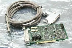 Melec C-870 V1 Servo Stepper Motor Motion Controller Pci Card Cable Kp1265-2