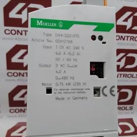 Dv4-322-075 Moeller Drive Inverter 9a 3 Phase 240vac Used #2