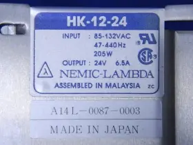 Hk-12-24 Nemic Lambda Power Supply 24vdc 6.5 Amp 90 Day Warranty #2
