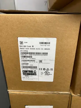 Nidec M400-05400300a10101ab100 Control Techniques Unidrive M400 Surplus Inventory