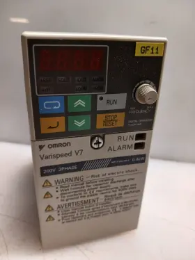Cimr-v7az20p4 Omron Yaskawa Varispeed V7 Vfd 3 Phase 200-230 Vac 1.1 Kva #2