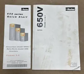 650v-21140010-0f1p00-b2 Parker 650v/0001/230/rnf New Open Box- 650 Series Ac Drive 1hp 240v 1ph #2