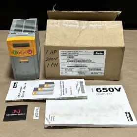 650v-21140010-0f1p00-b2 Parker 650v/0001/230/rnf New Open Box- 650 Series Ac Drive 1hp 240v 1ph