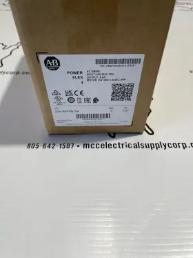 22-b8pon104 Powerflex Power Flex Ac Drive Input 180-264 Output 8.0a