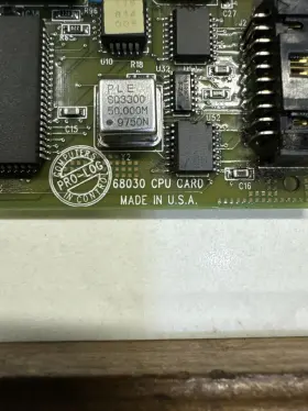 Rev005 Pro-log 7850b Computers In Control 68030 Cpu Card Ndc #3