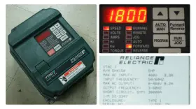 5h4150 Reliance Electric Vtac7 Hvac Drive 5hp Frm 5.02 - Tested Good