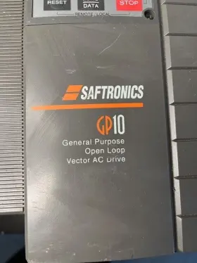 Gp10e1st32007b1 Safetronics 7.5hp Vfd Gp10 Ac Drive 230vac 22amps #2