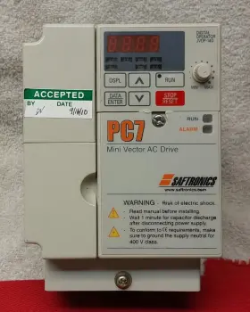 Saftronics Cimr-v7au41p5 Tested Inverter Drive Mini Vector Pc741p51