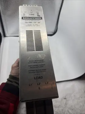 Fn258-75-34 Schaffner Power Line Filter 480/275v/50-60 Hz