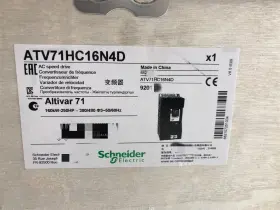 Atv71hc16n4d Schneider Electric New Inverter Altivar 71 160kw 380-480v 50/60hz In Box