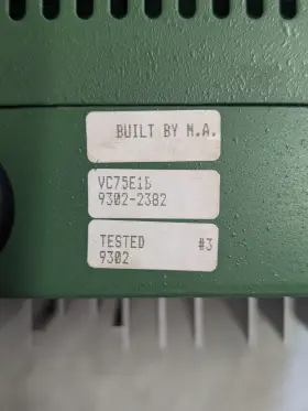 9302-2382 Seco Vc-75d / Warner Electric Vc 75d Ac Adjustable Speed Drive Vc75d Vc75e1b #3