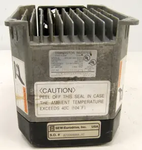 3ph-200-300v Sew-eurodrive C2302.0 Transistor Inverter Drive / 3ph-200-300v/ Motor #3