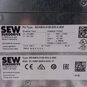Mda90a-0160-503-x-s00 Sew Single Axis Module 7.5kw 16a 560vdc 22w Used #2