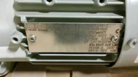 1la7060-2aa94-z Siemens 1la70602aa94z Simotics Gp Ac Motor 460vac 60hz M61-12 Tefc 3410rpm #3
